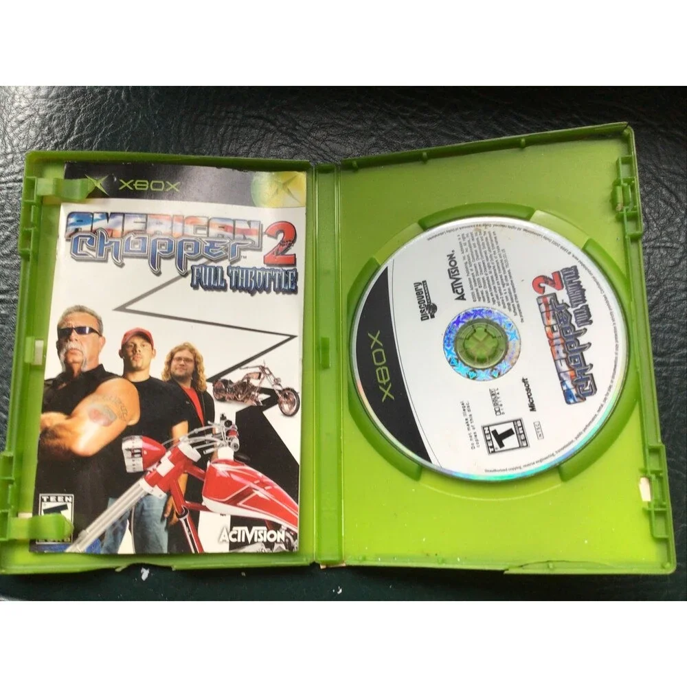 Xbox American Choppers 2 Full Throttle- Paper Cover Kind Of Sketchy